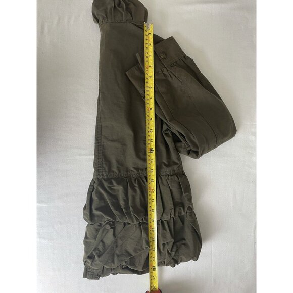 Ami Army Green Jacket Cargo Women M Green Utility Feminine - Picture 10 of 11